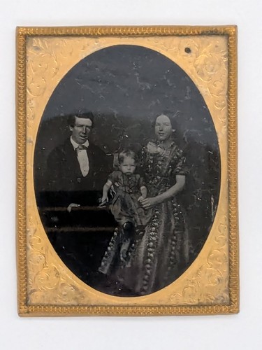 Antique victorian ambrotype - victorian,