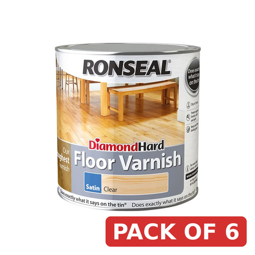 Ronseal floor varnish clear - ronseal,