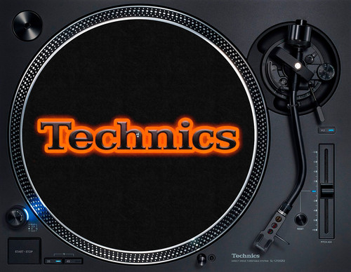 Technics orange neon - technics,