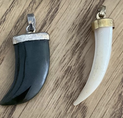 Vintage style horn tooth - style, horn/tooth