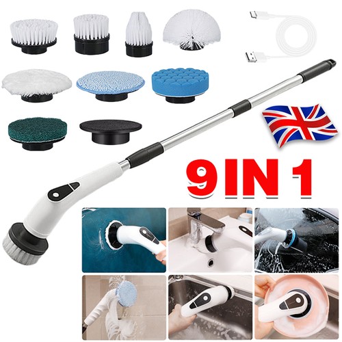 9in electric spin scrubber - electric,