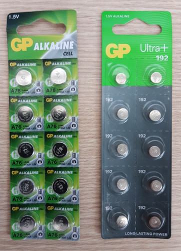 Lr44 lr41 batteries 5v - gp,