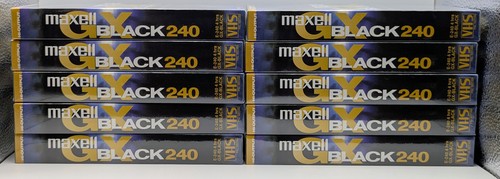 Maxell black 240 x10 - gx, 240: