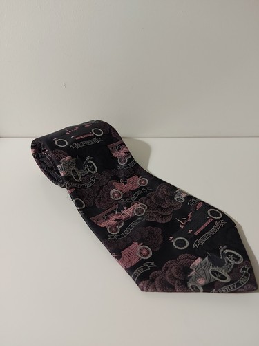 Vintage 1960s 70s tie - 70s, black