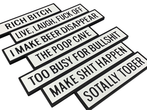 White black mdf road - mdf, sign