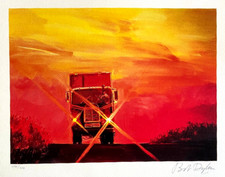 Bob Dylan Lithograph COA