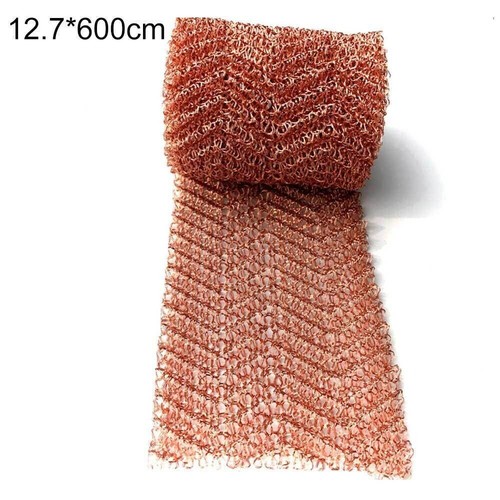 3size pure copper mesh - copper, knitted