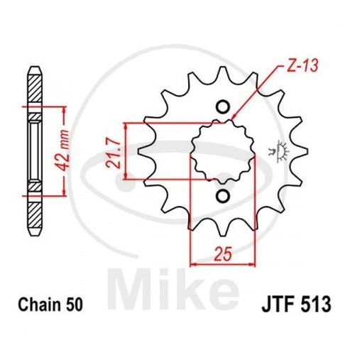 Sprocket z15 530 726 - 726.19.93, for