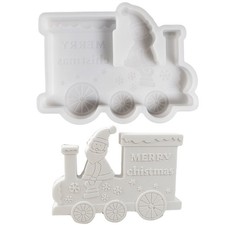 Christmas Train Resin Silicone