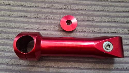Ringle 130mm red - 130mm, stem