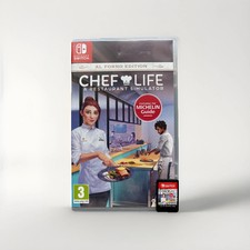 Chef Life A Restaurant Simulator Nintendo Switch Game Good Condition