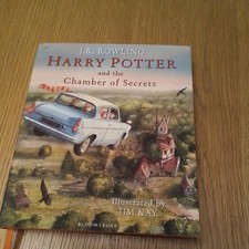 Harry Potter and the Chamber of Secrets Illustrated Edition by Jim Kay Hardback 