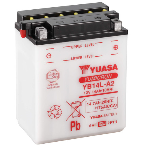 Yuasa motorcycle battery - motorcycle,