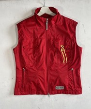 Anky Gilet Womens Size UK 16 Red Equestrian Horse Riding Bodywarmer Vest