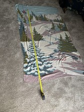 Large Powder Brand Winter Theme Scarf