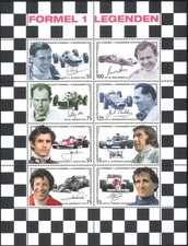 Austria 2006 Formula 1 Racing Legends/Cars/F1/Grand Prix/People 8v sht (n15856)