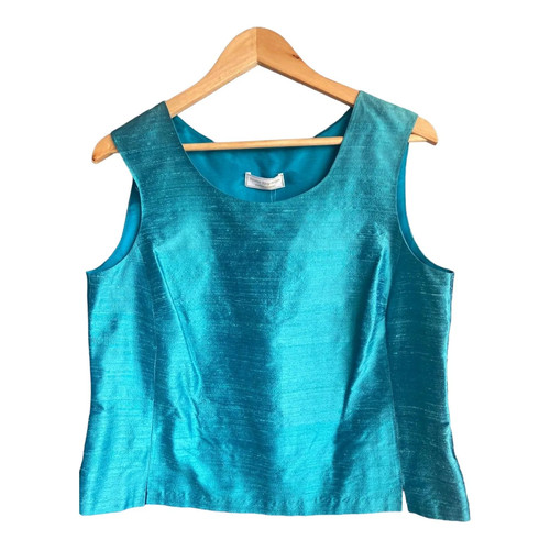 Kirsten krog silk aqua - silk,