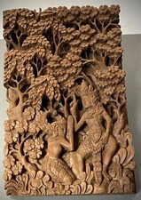 Antique Balinese Wooden High