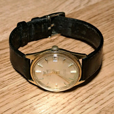 RARE Vintage Precimax 1950s Swiss Made Date Function Mens Watch