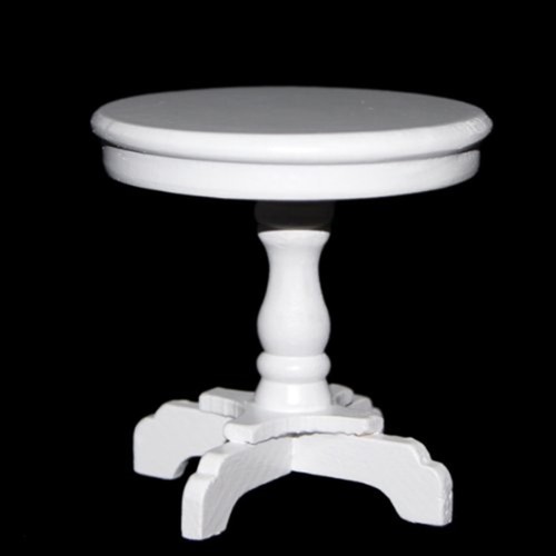 Wooden mini round table - table, for