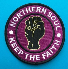 NORTHERN SOUL IRON ON PATCH -