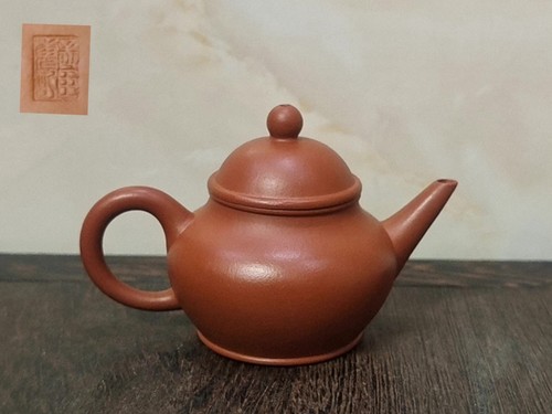 Mengchen kaiji red mud teapot - red,