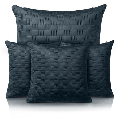 Pair velvet cushion covers - pair,