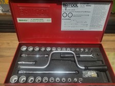 Vintage Britool Socket Set 3/8