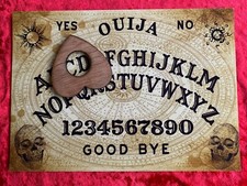 Wooden ouija board game - wooden,