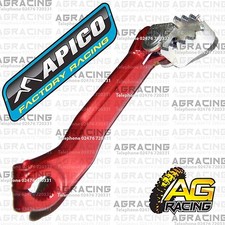 Apico Red Rear Foot Brake Pedal Lever For Jotagas Trial 250 2014 14 Trials New
