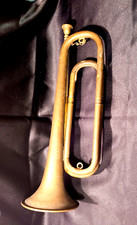 Vintage G. R. Band Brass Bugle