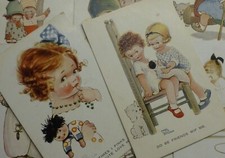 MLA - Mabel Lucie Attwell Postcards 1920's-1930's Used NEW STOCK See Menu