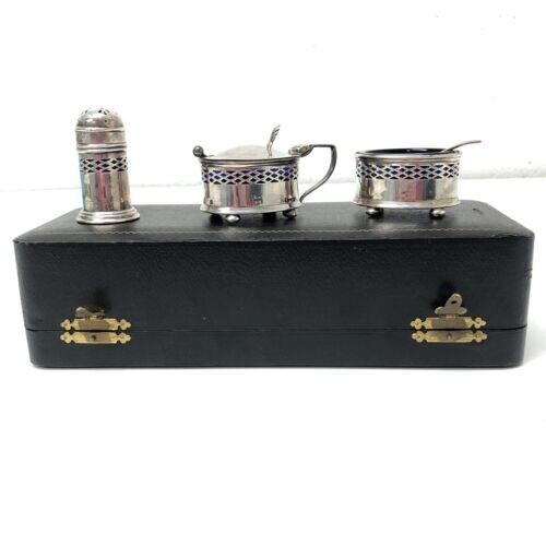 Sterling silver cruet - silver,