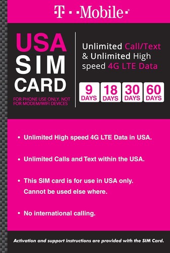 Mobile usa prepaid - usa, travel