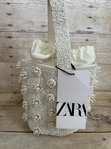 Zara white pearl - zara, bucket