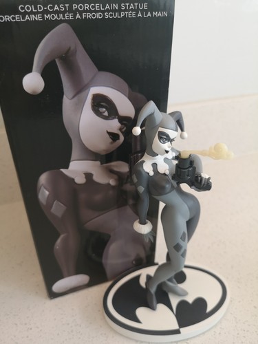 Batman black white harley - black, &