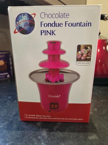 Chocolate fondue fountain - chocolate,
