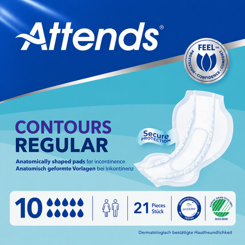Attends contours regular - attends,