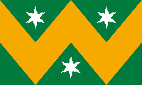Wadhurst flag self - flag, adhesive
