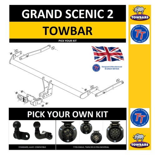 Towbar for renault grand - towbar,