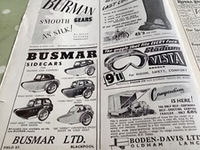 BUSMAR SIDECARS DUNLOP OVER
