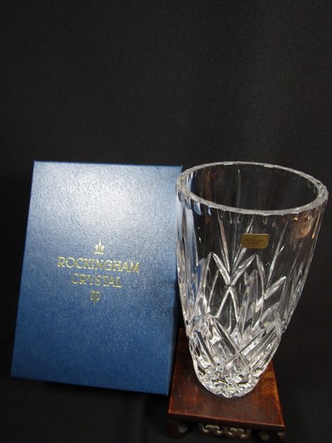 Lovely rockingham crystal - lovely, cut