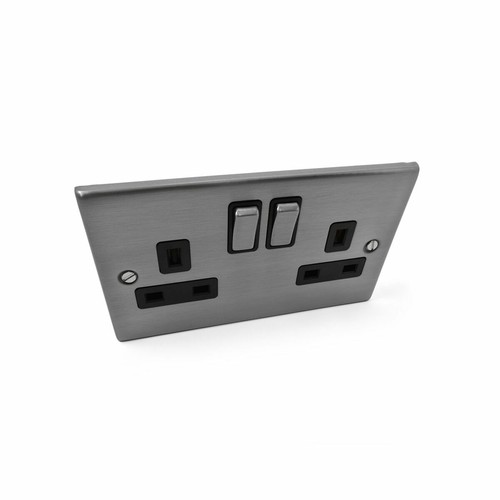 Brushed stainless steel double - brushed,