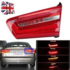 Right Rear Inner LED Tail Light Stop Brake Lamp For Audi A6 C7 Saloon 2010-2015