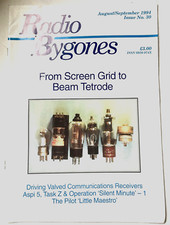 Radio Bygones No 8 Christmas 1990 - Magnetic Recorders, Air Sea Rescue TX's -