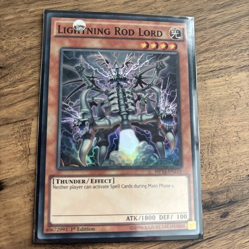 Card lightning rod - yu-gi-oh, card: