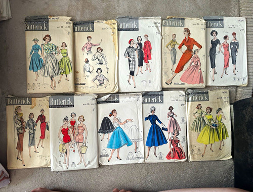 Butterick vintage sewing - butterick,