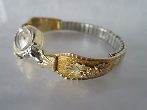 Croton swiss 14k gold diamond - gold,