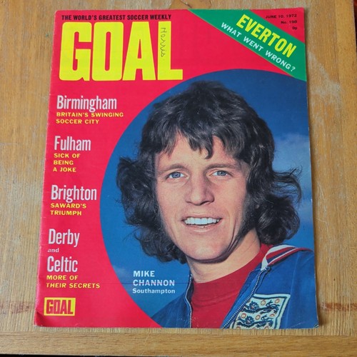1972 goal magazine no 198 - 10/6/1972,