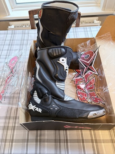 Oxtar motorcycle boots black - motorcycle,